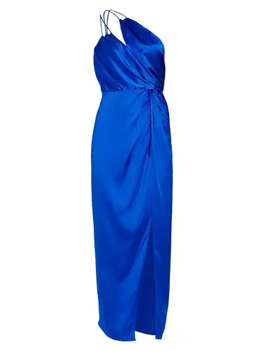 THE SEI Women's Strappy Knotted Silk Dress | Thumbnail 1 THE SEI Women's Strappy Knotted Silk Dress | Thumbnail 1