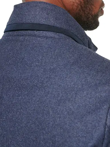 Norwegian Wool Men's Slim-Fit Hooded Car Coat | Thumbnail 7 Norwegian Wool Men's Slim-Fit Hooded Car Coat | Thumbnail 7