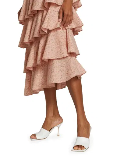 Markarian Women's La Danse Tiered Ruffle Corset Dress - Pink Floral | Thumbnail 5 Markarian Women's La Danse Tiered Ruffle Corset Dress - Pink Floral | Thumbnail 5