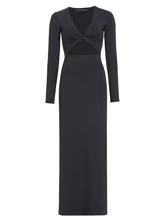 Zeynep Arçay Women's Cut-Out Scuba Maxi Dress