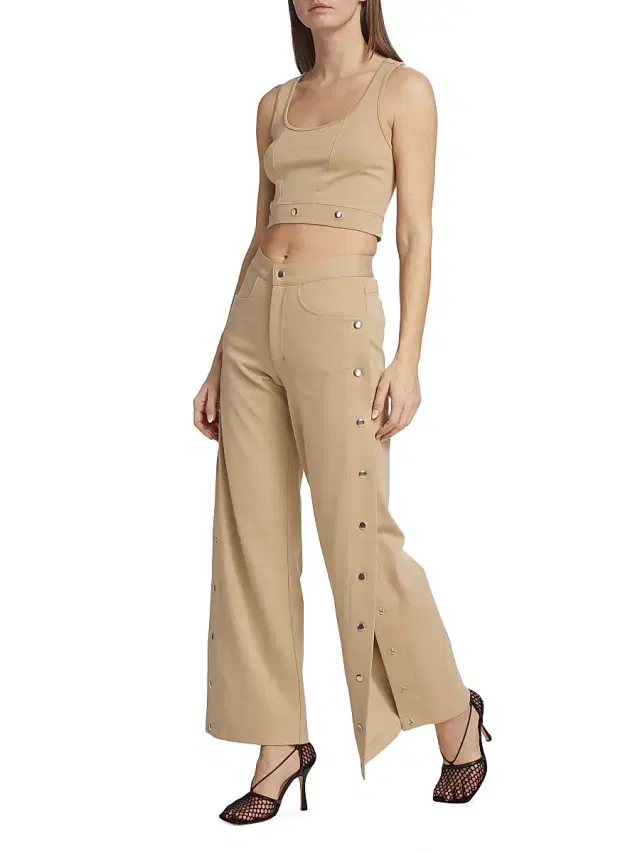 Izayla Women's Tear Away Tank Top - Beige