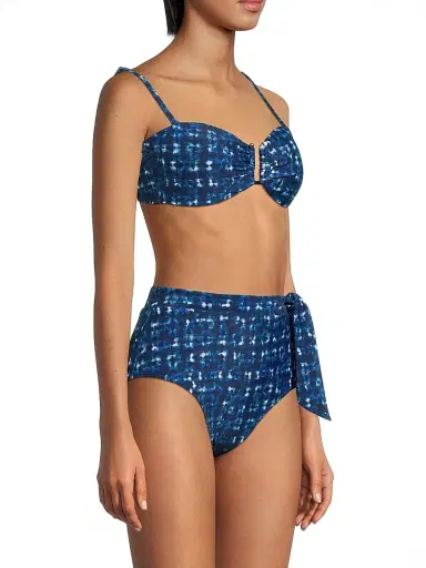 Change of Scenery Women's Denim Noir Gina Bikini Top - Denim Noir - Size Large | Thumbnail 4 Change of Scenery Women's Denim Noir Gina Bikini Top - Denim Noir - Size Large | Thumbnail 4