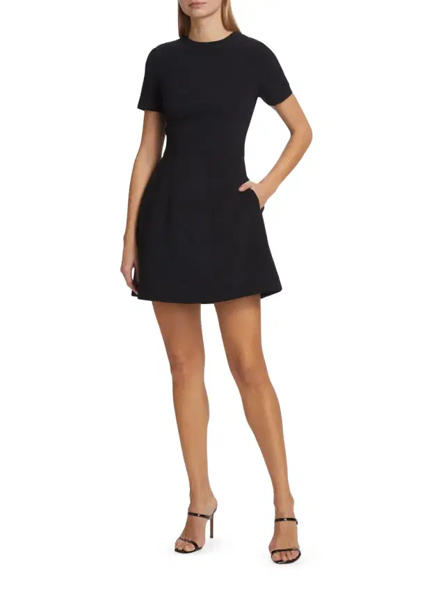 Women's The Bianca Bubble Minidress - Black