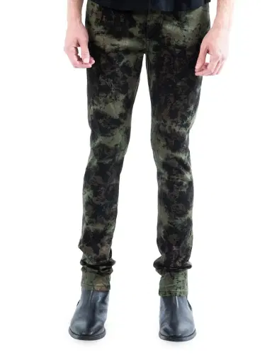 Monfrère Men's Greyson Tie-Dye Jeans - Golden Amazon | Thumbnail 2 Monfrère Men's Greyson Tie-Dye Jeans - Golden Amazon | Thumbnail 2