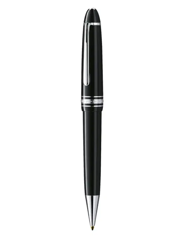 Meisterstück Platinum-Coated LeGrand Ballpoint Pen - Black Silver