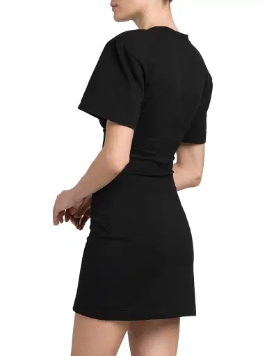Nensi Dojaka Women's Cut-Out Mini T-Shirt Dress - Black | Thumbnail 5