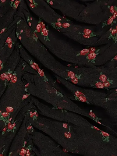 byTiMo Women's Floral Ruched Minidress - Petite Flowers | Thumbnail 7 byTiMo Women's Floral Ruched Minidress - Petite Flowers | Thumbnail 7