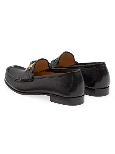 Valentino Garavani Women's VLogo Signature Buffalo Loafers 20MM | Thumbnail 3 Valentino Garavani Women's VLogo Signature Buffalo Loafers 20MM | Thumbnail 3