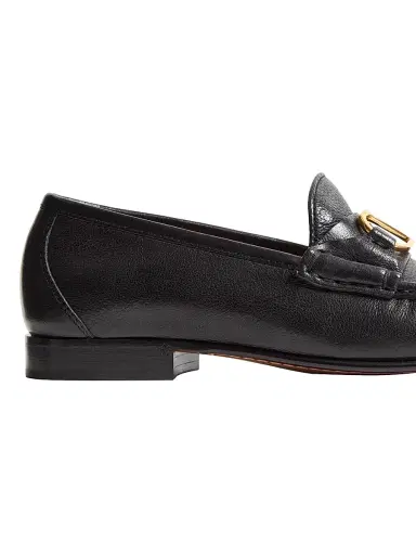 Valentino Garavani Women's VLogo Signature Buffalo Loafers 20MM | Thumbnail 6 Valentino Garavani Women's VLogo Signature Buffalo Loafers 20MM | Thumbnail 6
