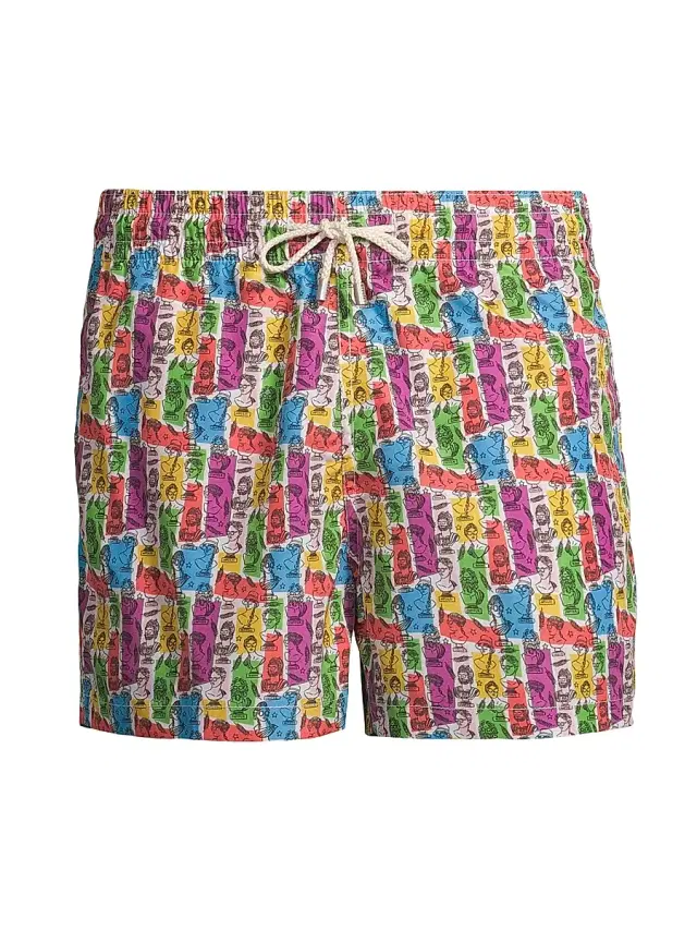 Arrels Barcelona Men's Italians Do It Better Graphic Swim Shorts