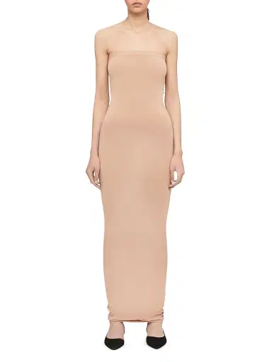 Wolford Women's Fatal Cut-Out Tube Dress - Almond | Thumbnail 2