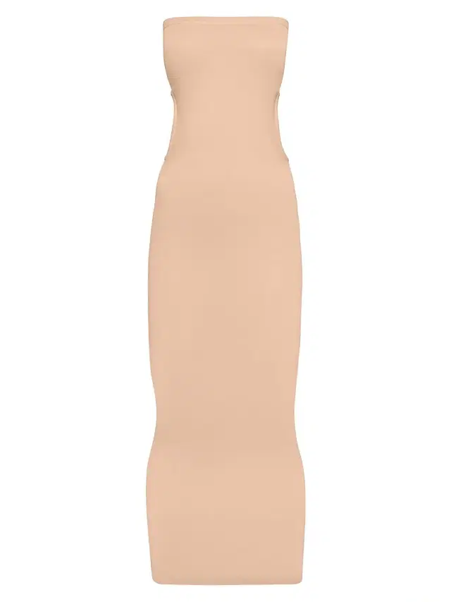 Women's Fatal Cut-Out Tube Dress - Almond