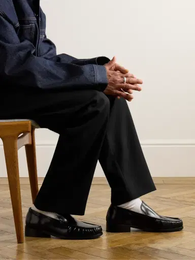 Acne Studios Leather Loafers - Men | Thumbnail 2 Acne Studios Leather Loafers - Men | Thumbnail 2