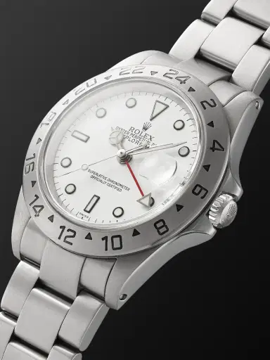Windsor Pre-Owned 2002 Rolex Explorer II Automatic 40mm Stainless Steel Watch, Ref. No. 16570 - Men | Thumbnail 3