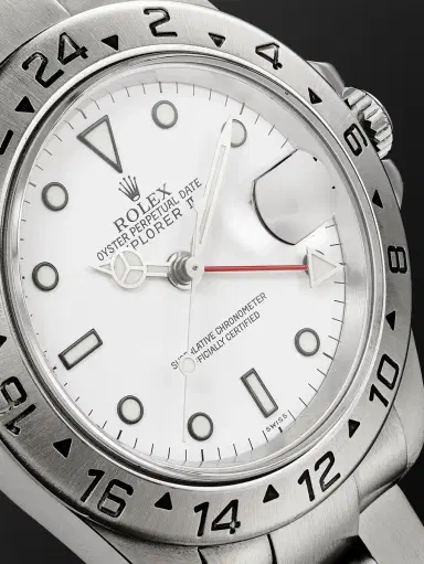 Windsor Pre-Owned 2002 Rolex Explorer II Automatic 40mm Stainless Steel Watch, Ref. No. 16570 - Men | Thumbnail 5