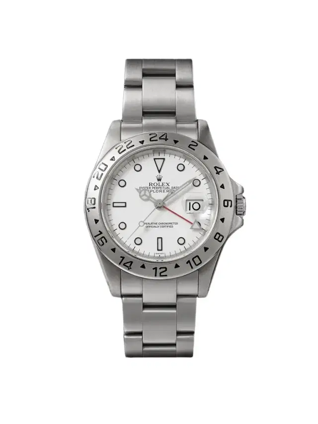 Windsor Pre-Owned 2002 Rolex Explorer II Automatic 40mm Stainless Steel Watch, Ref. No. 16570 - Men