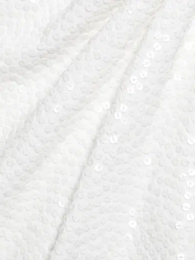 Michael Kors Collection Women's Pareo Sequined Maxi Skirt - Optic White | Thumbnail 7