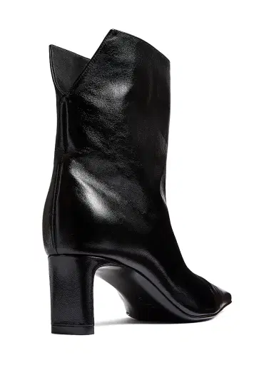Khaite Women's Ona 55MM Leather Ankle Boots - Black | Thumbnail 3 Khaite Women's Ona 55MM Leather Ankle Boots - Black | Thumbnail 3