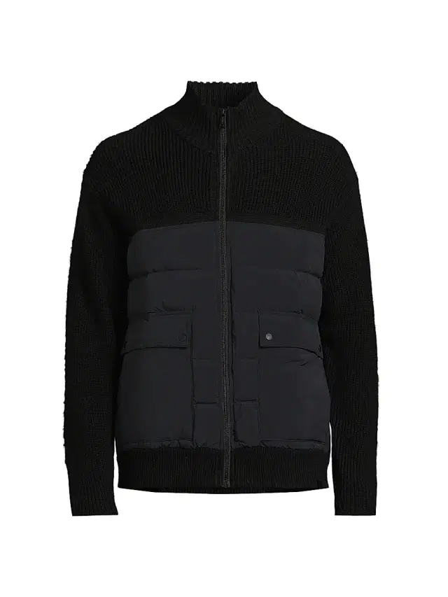 Men's Legacy Hybrid Mid-Layer Jacket - Black Men's Legacy Hybrid Mid-Layer Jacket - Black