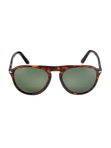Persol Men's 55MM Aviator Sunglasses - Havana | Thumbnail 4