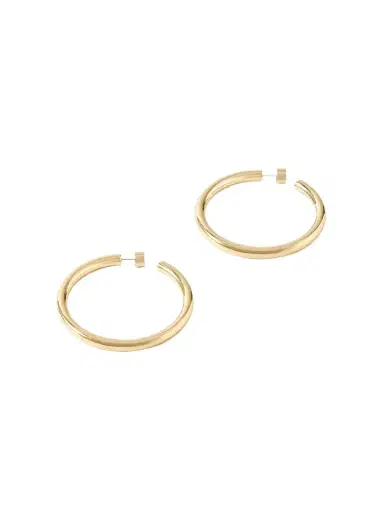 Jennifer Fisher Natasha Gold-plated Hoop Earrings | Thumbnail 1 Jennifer Fisher Natasha Gold-plated Hoop Earrings | Thumbnail 1