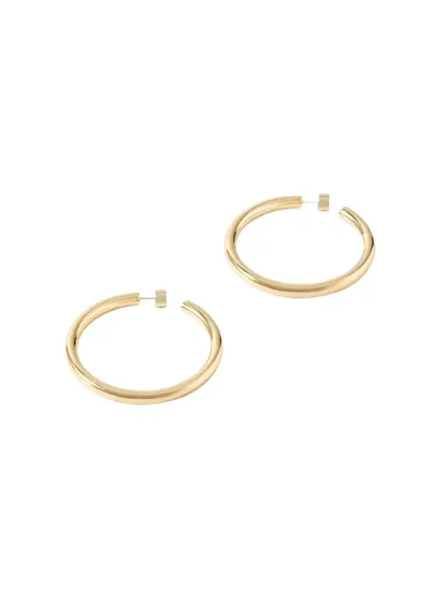 Jennifer Fisher Natasha Gold-plated Hoop Earrings