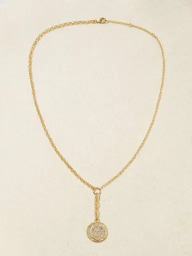 Foundrae Vivacity 18-karat Yellow And White Gold Diamond Necklace | Thumbnail 4 Foundrae Vivacity 18-karat Yellow And White Gold Diamond Necklace | Thumbnail 4