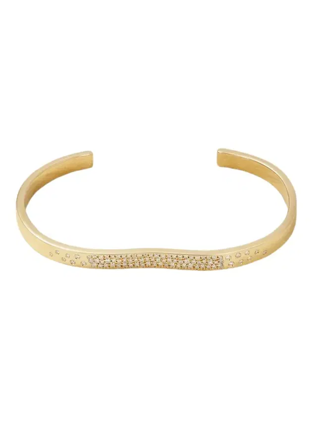 Berceau 18-karat Gold Diamond Cuff