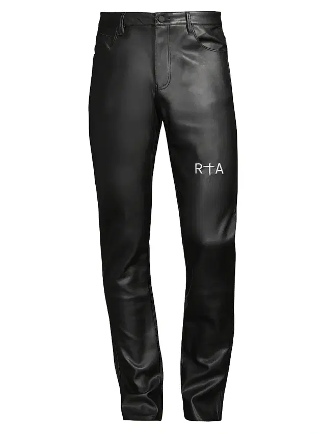 RTA Men's Bryant Faux Leather Pants - Latin