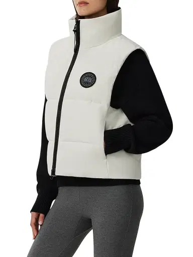 Canada Goose Women's Grandview Down Puffer Vest - North Star White - Size Small | Thumbnail 5