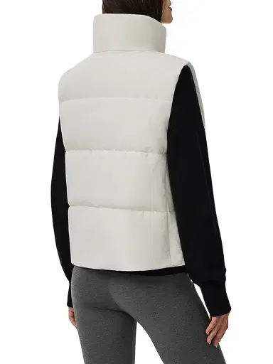 Canada Goose Women's Grandview Down Puffer Vest - North Star White - Size Small | Thumbnail 6