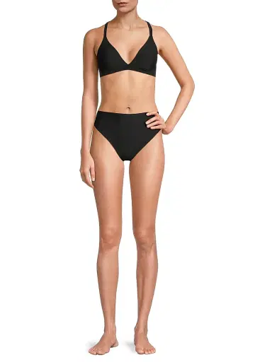 Stylest Women's Push-Up Swim Bra - Caviar | Thumbnail 2