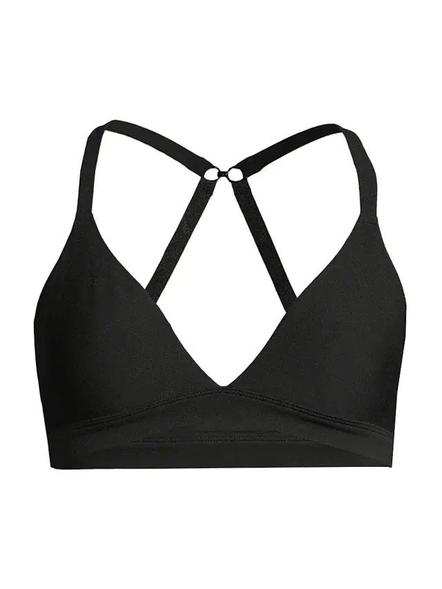 Women's Push-Up Swim Bra - Caviar