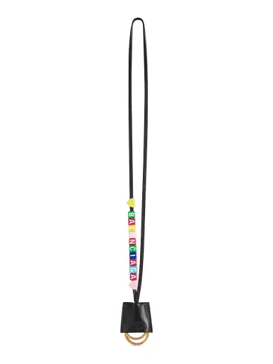 Balenciaga Women's Rodeo Cloche Clé Necklace - Black Multi | Thumbnail 1