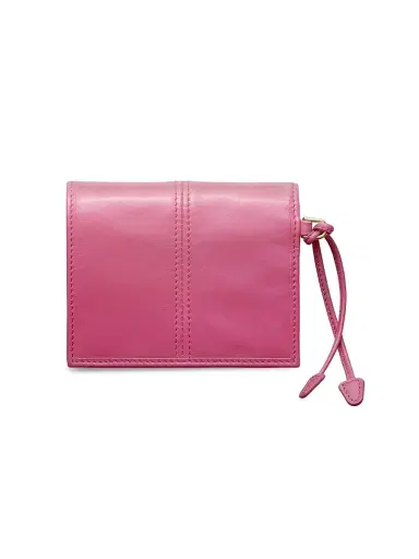 Prada Women's Small Leather Wallet - Pink Gold | Thumbnail 3
