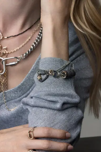 Marla Aaron Heavy Curb Chain | Thumbnail 3