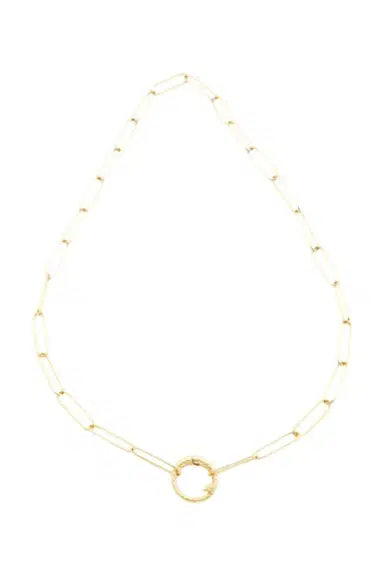Jenna Blake Snake Charm Chain Necklace | Thumbnail 3