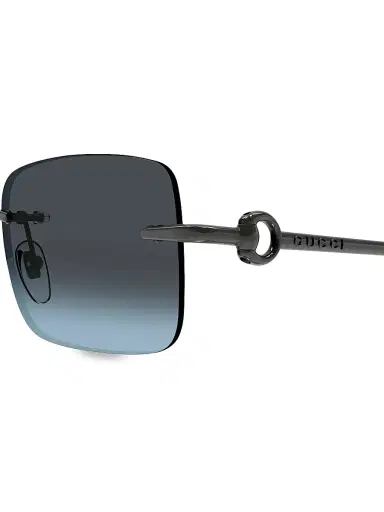 Gucci Men's Horsebit Top Bar 55MM Square Sunglasses | Thumbnail 3 Gucci Men's Horsebit Top Bar 55MM Square Sunglasses | Thumbnail 3