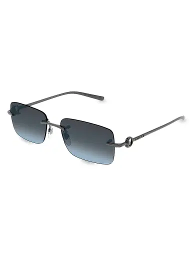 Gucci Men's Horsebit Top Bar 55MM Square Sunglasses | Thumbnail 1 Gucci Men's Horsebit Top Bar 55MM Square Sunglasses | Thumbnail 1