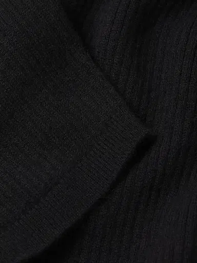 The Elder Statesman Men's Heavy Cashmere-Silk Crewneck Sweater - Black - Size Medium | Thumbnail 6