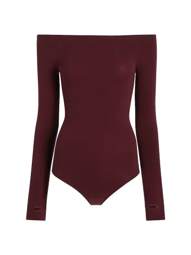 Commando Women's Ballet Off-The-Shoulder Bodysuit | Thumbnail 1 Commando Women's Ballet Off-The-Shoulder Bodysuit | Thumbnail 1
