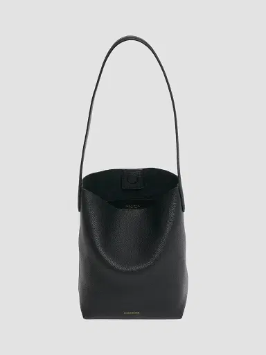 MANSUR GAVRIEL Women's Mini Everyday Cabas Leather Shoulder Bag | Thumbnail 2 MANSUR GAVRIEL Women's Mini Everyday Cabas Leather Shoulder Bag | Thumbnail 2