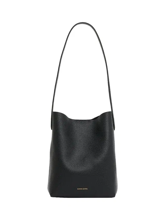 Mansur Gavriel Women's Mini Everyday Cabas Leather Shoulder Bag - Black