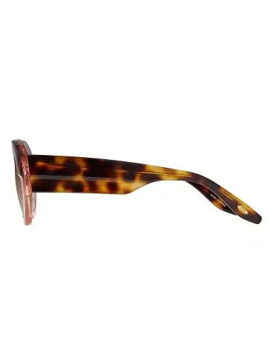 Barton Perreira Women's Sueno 51MM Rectangular Sunglasses - Gradient Brown Havana Pink | Thumbnail 4
