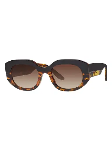 Barton Perreira Women's Sueno 51MM Rectangular Sunglasses - Gradient Brown Havana Pink | Thumbnail 5