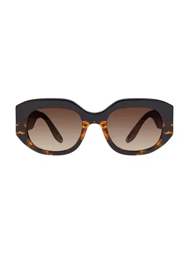 Barton Perreira Women's Sueno 51MM Rectangular Sunglasses - Gradient Brown Havana Pink | Thumbnail 6