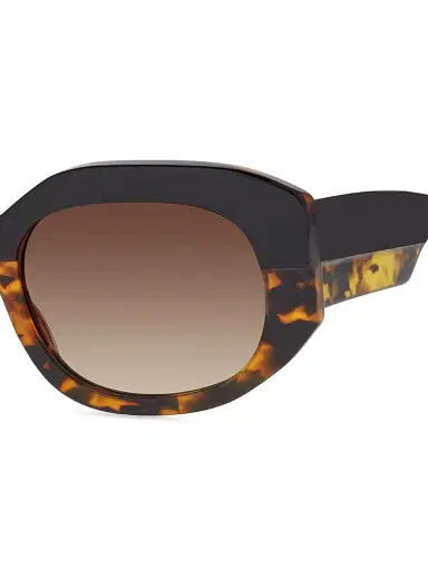 Barton Perreira Women's Sueno 51MM Rectangular Sunglasses - Gradient Brown Havana Pink | Thumbnail 7