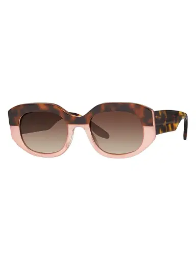 Barton Perreira Women's Sueno 51MM Rectangular Sunglasses - Gradient Brown Havana Pink | Thumbnail 1