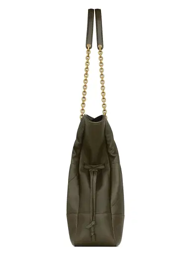 Saint Laurent Women's Jamie Shopping Tote Bag in Lambskin - Light Musk | Thumbnail 4 Saint Laurent Women's Jamie Shopping Tote Bag in Lambskin - Light Musk | Thumbnail 4