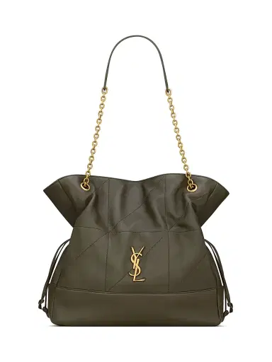 Saint Laurent Women's Jamie Shopping Tote Bag in Lambskin - Light Musk | Thumbnail 1 Saint Laurent Women's Jamie Shopping Tote Bag in Lambskin - Light Musk | Thumbnail 1